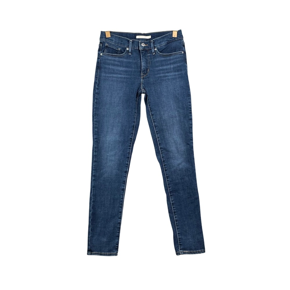 Levi's 311 Shaping Skinny Jeans Womens 27 Dark Blue Denim Mid Rise Stretch Indie